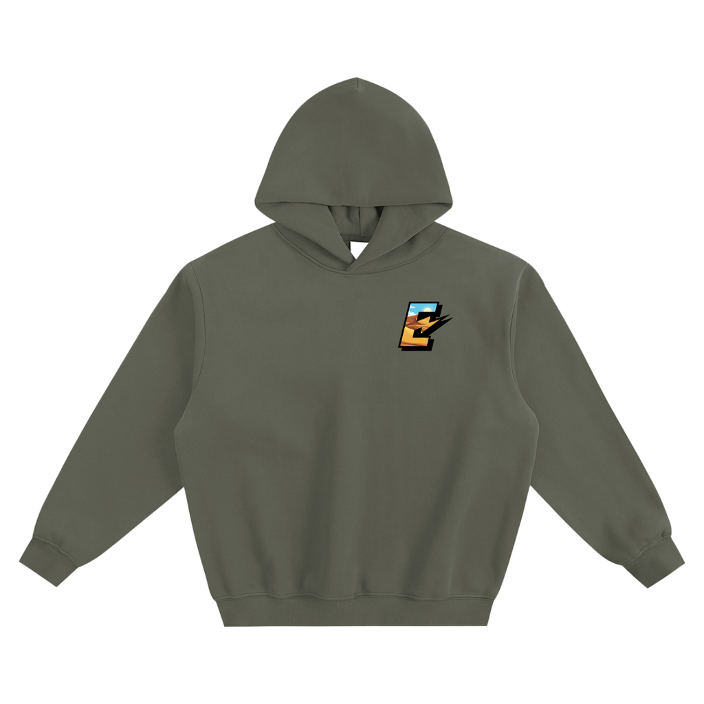 Fleeced Boxy Hoodie