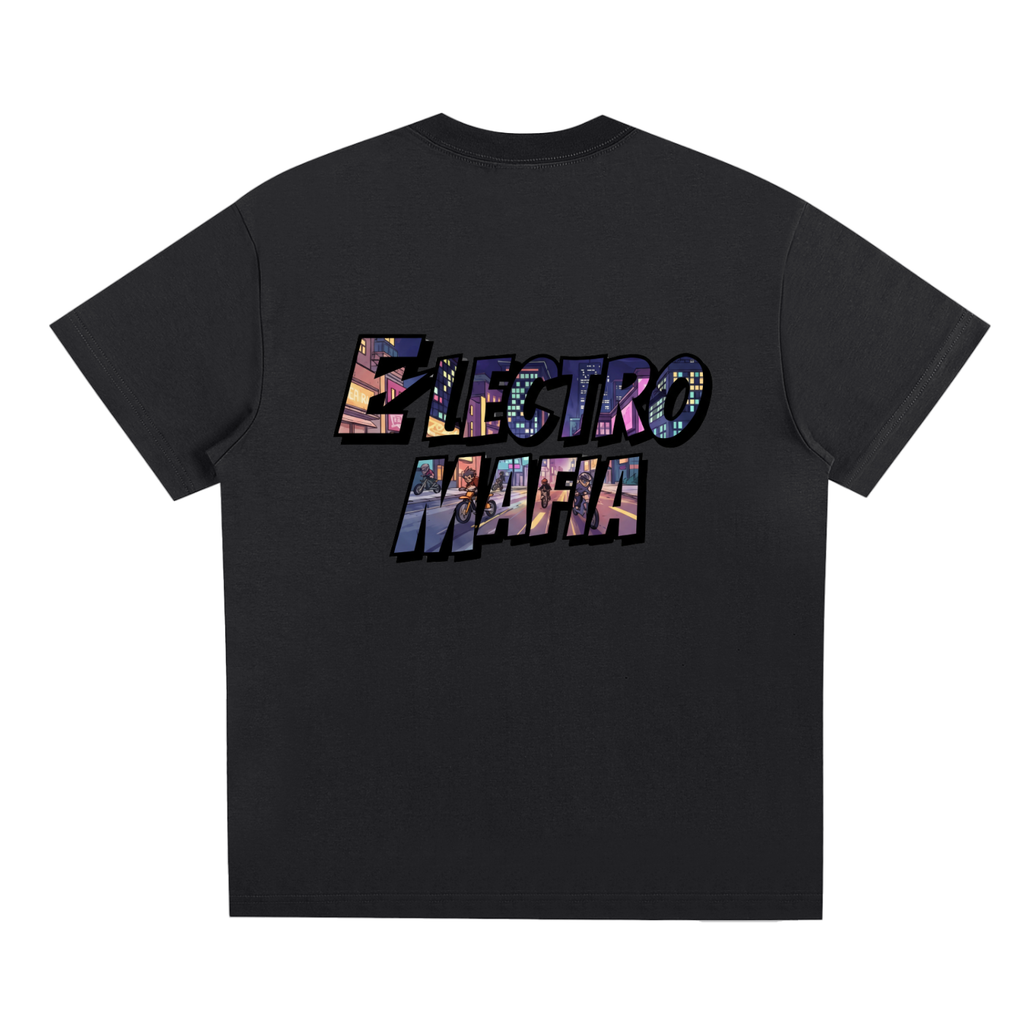 ELECTRO MAFIA LOGO TEE (CITY LIGHTS)