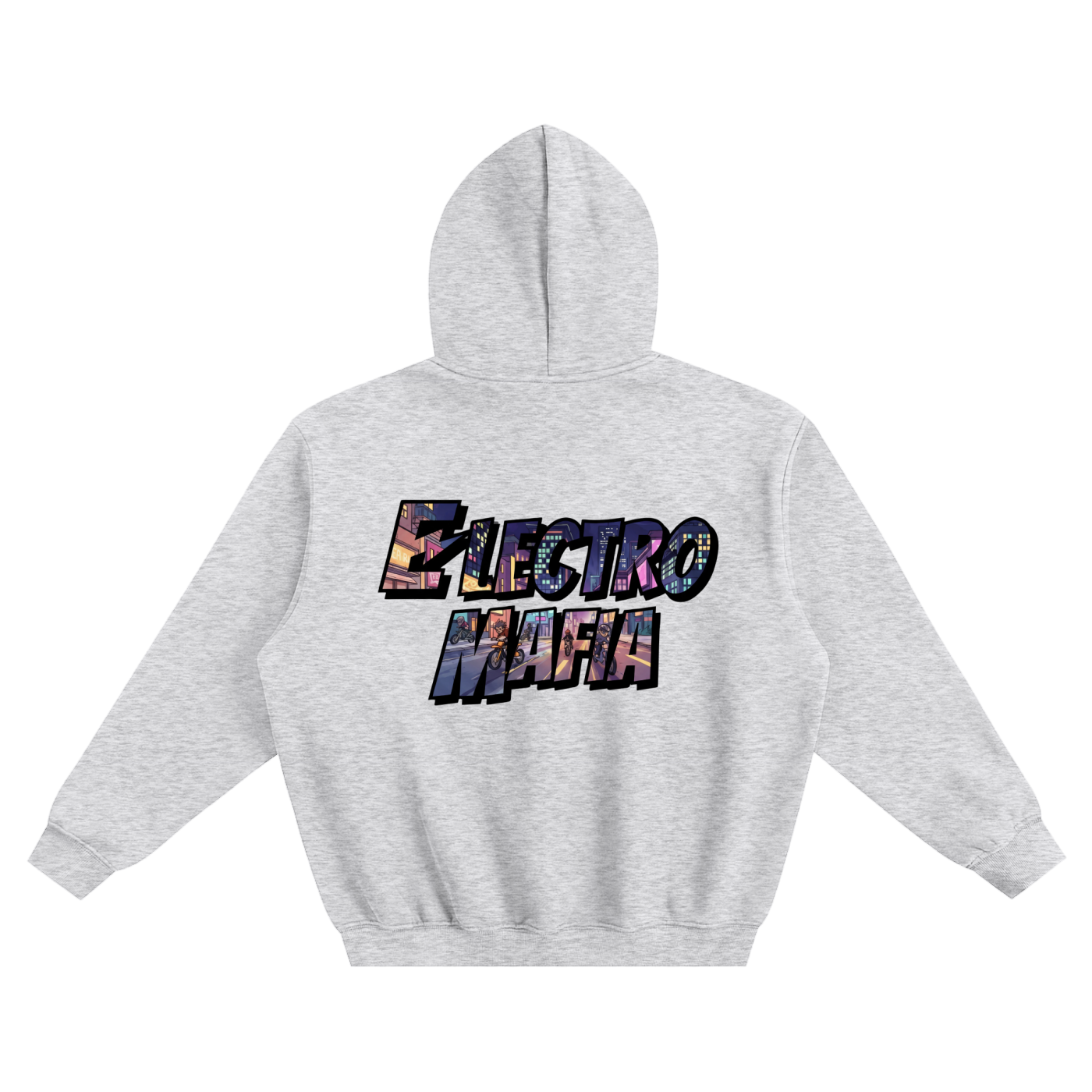 ELECTRO MAFIA LOGO HOODIE (CITY LIGHTS)