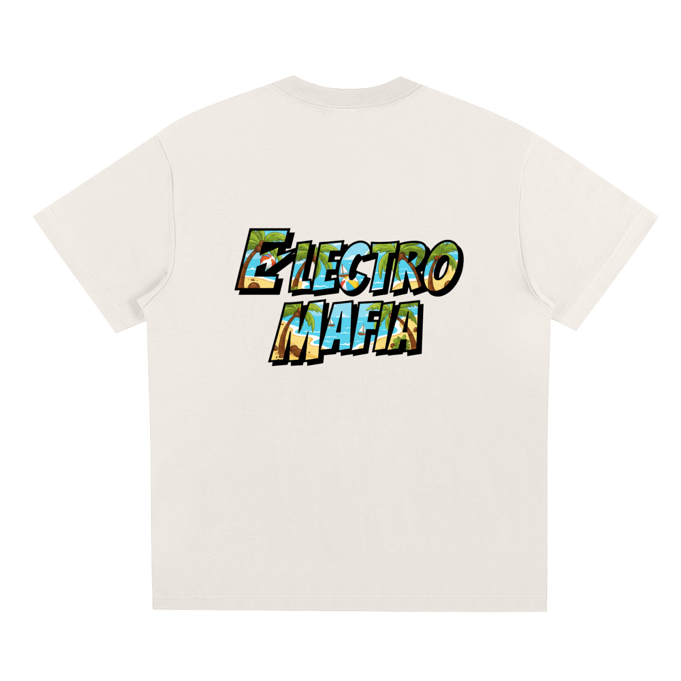 ELECTRO MAFIA LOGO TEE (BEACH RIDE)