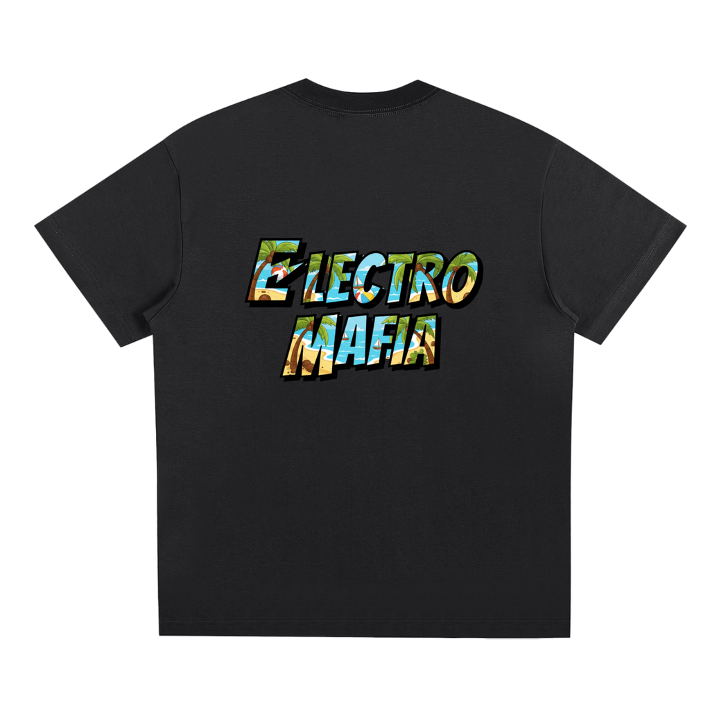 ELECTRO MAFIA LOGO TEE (BEACH RIDE)