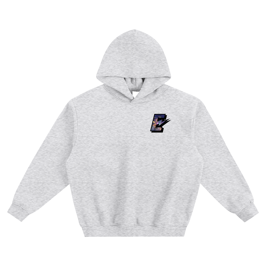 ELECTRO MAFIA LOGO HOODIE (CITY LIGHTS)