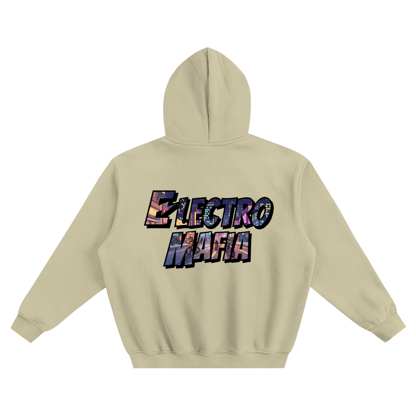 ELECTRO MAFIA LOGO HOODIE (CITY LIGHTS)