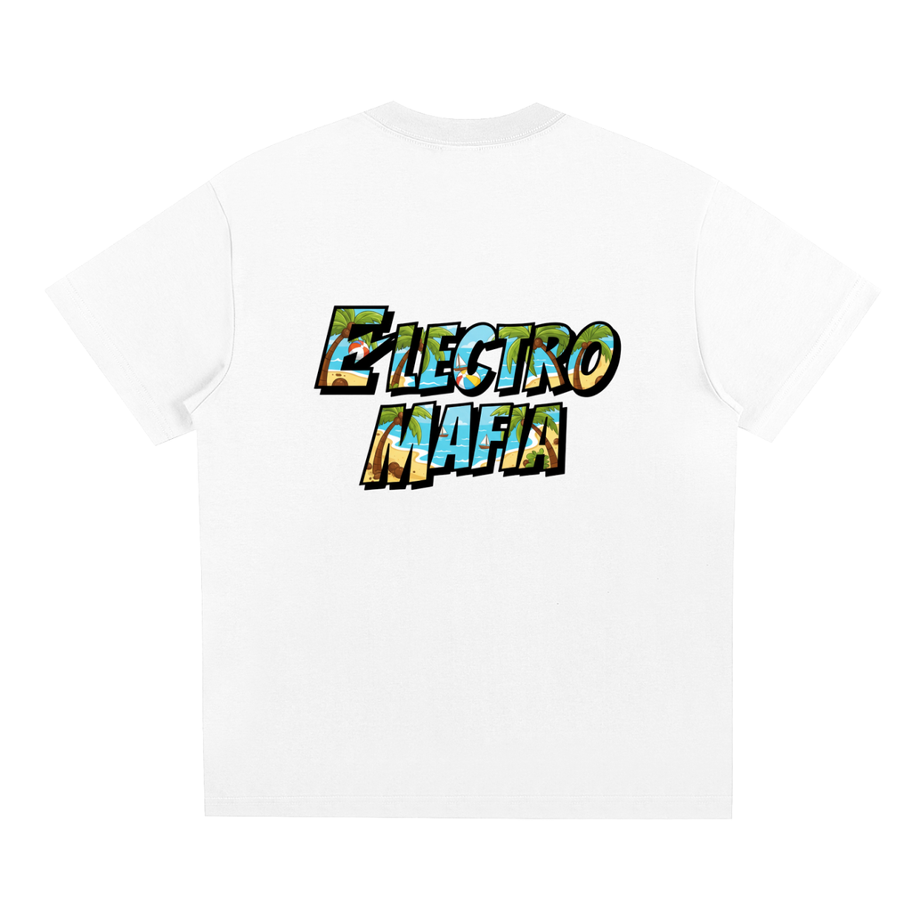 ELECTRO MAFIA LOGO TEE (BEACH RIDE)