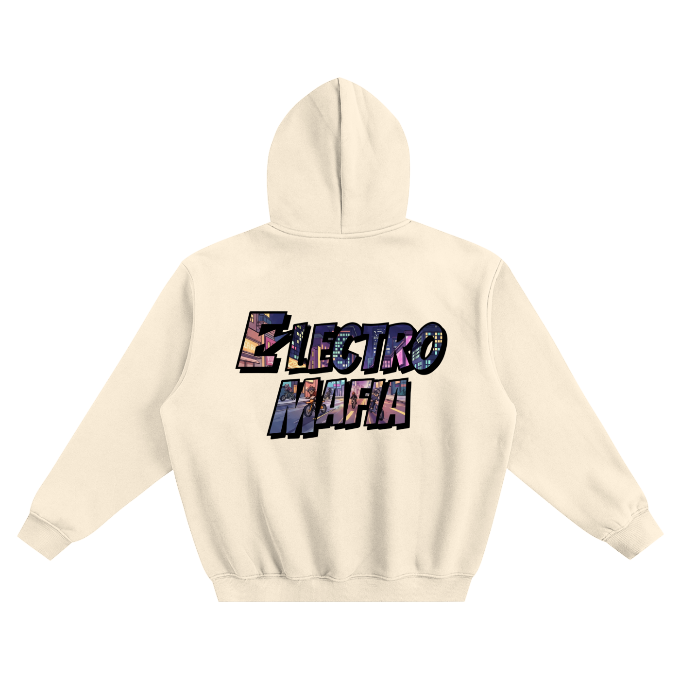 ELECTRO MAFIA LOGO HOODIE (CITY LIGHTS)