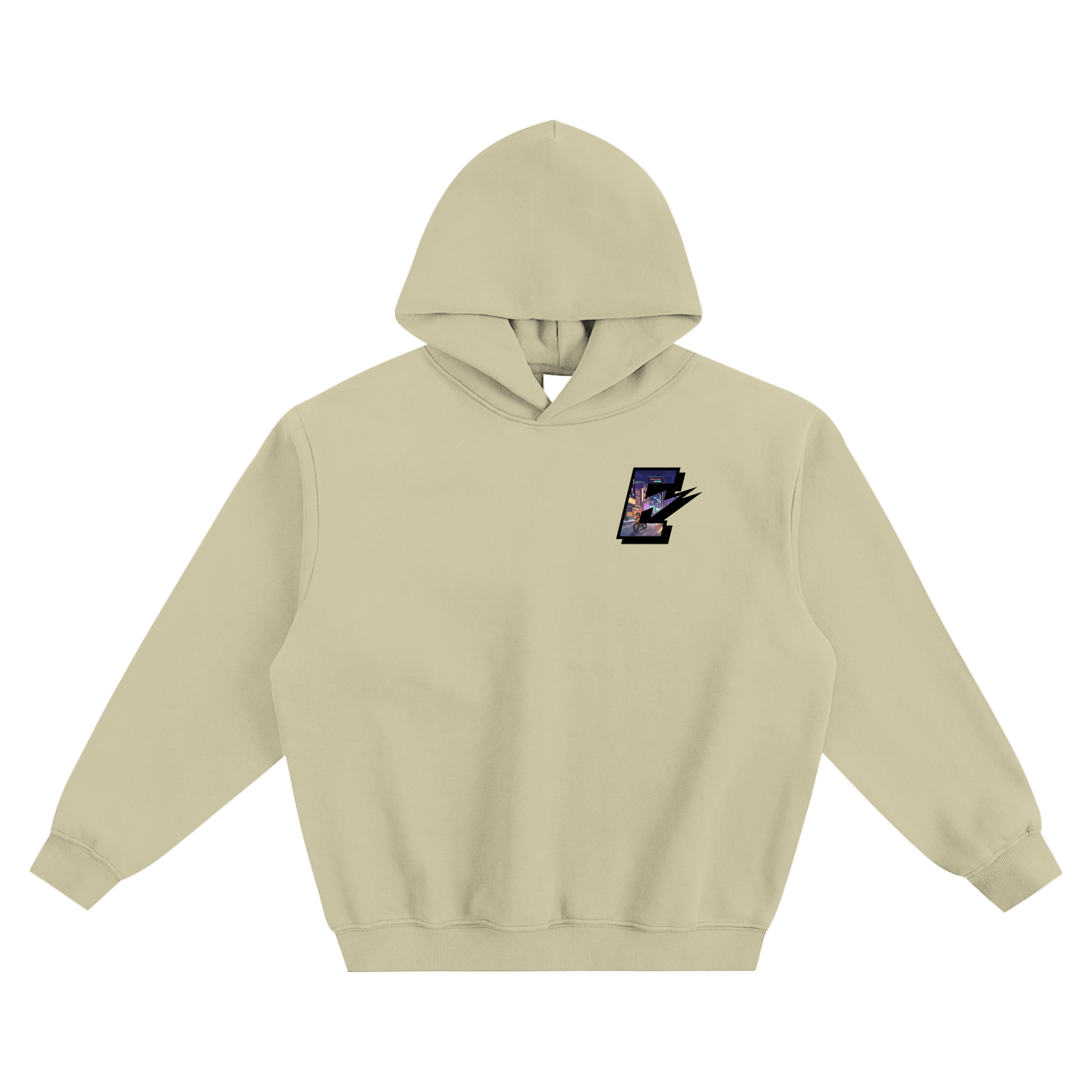 ELECTRO MAFIA LOGO HOODIE (CITY LIGHTS)