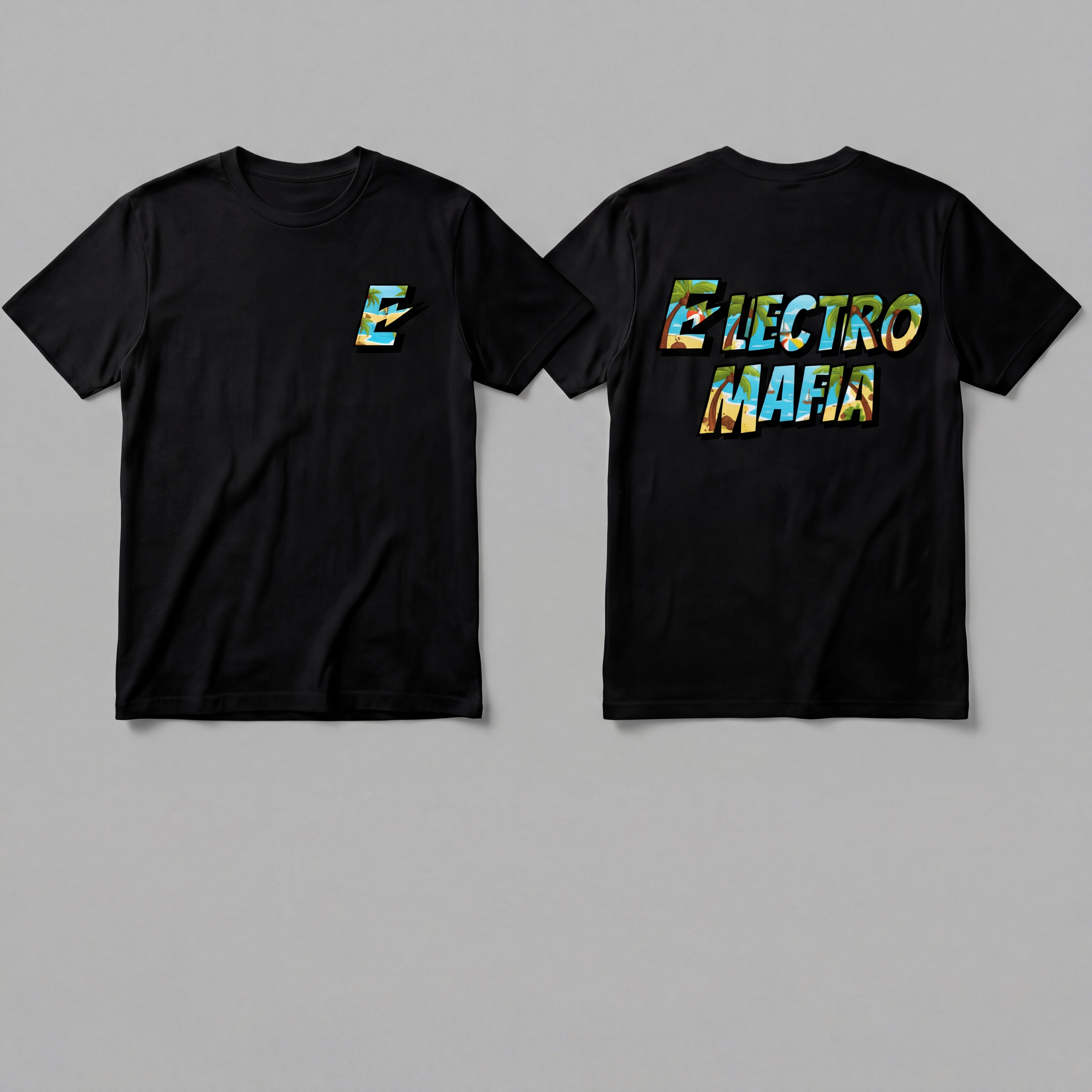 ELECTRO MAFIA LOGO TEE (BEACH RIDE)