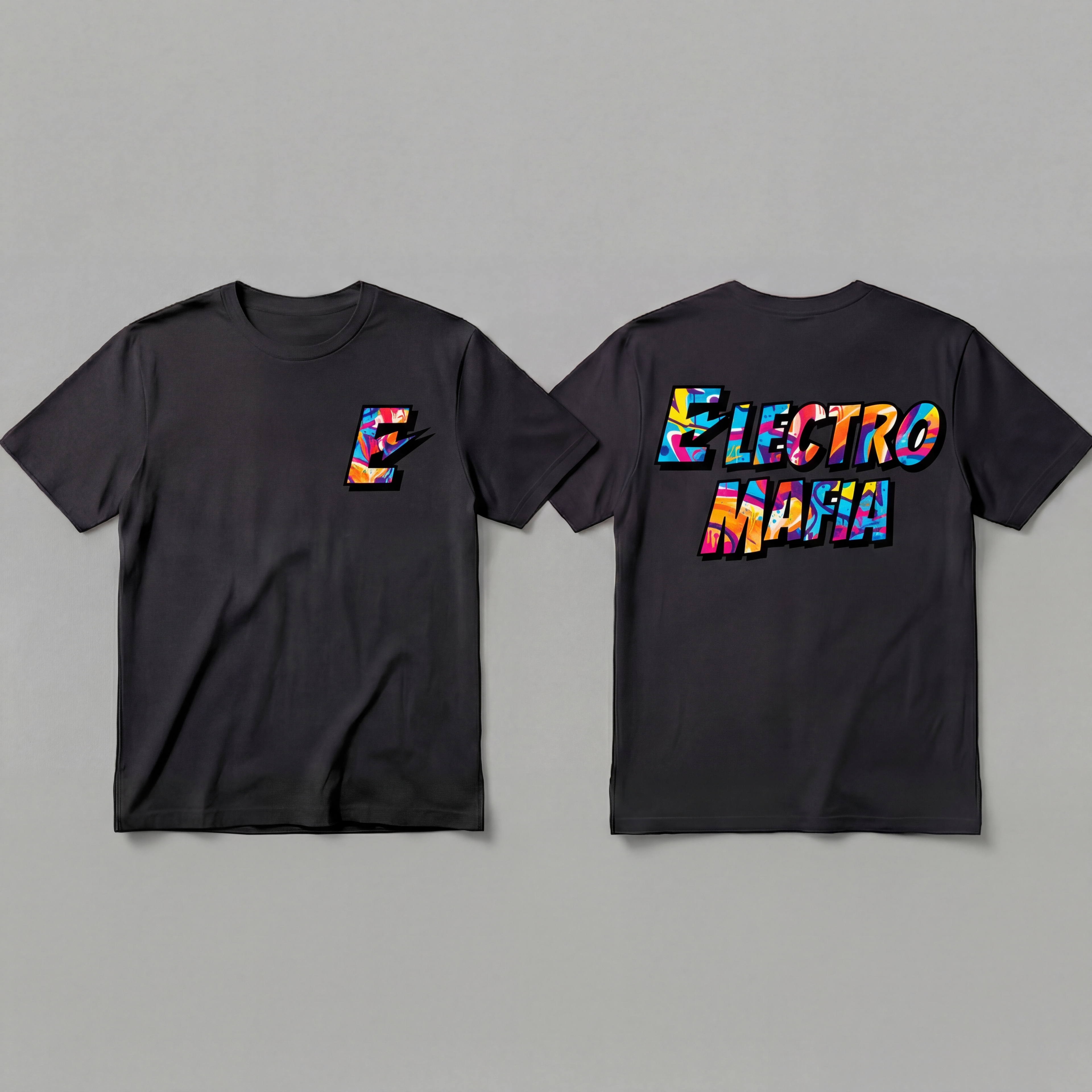 ELECTRO MAFIA LOGO TEE (ABSTRACT STYLE)