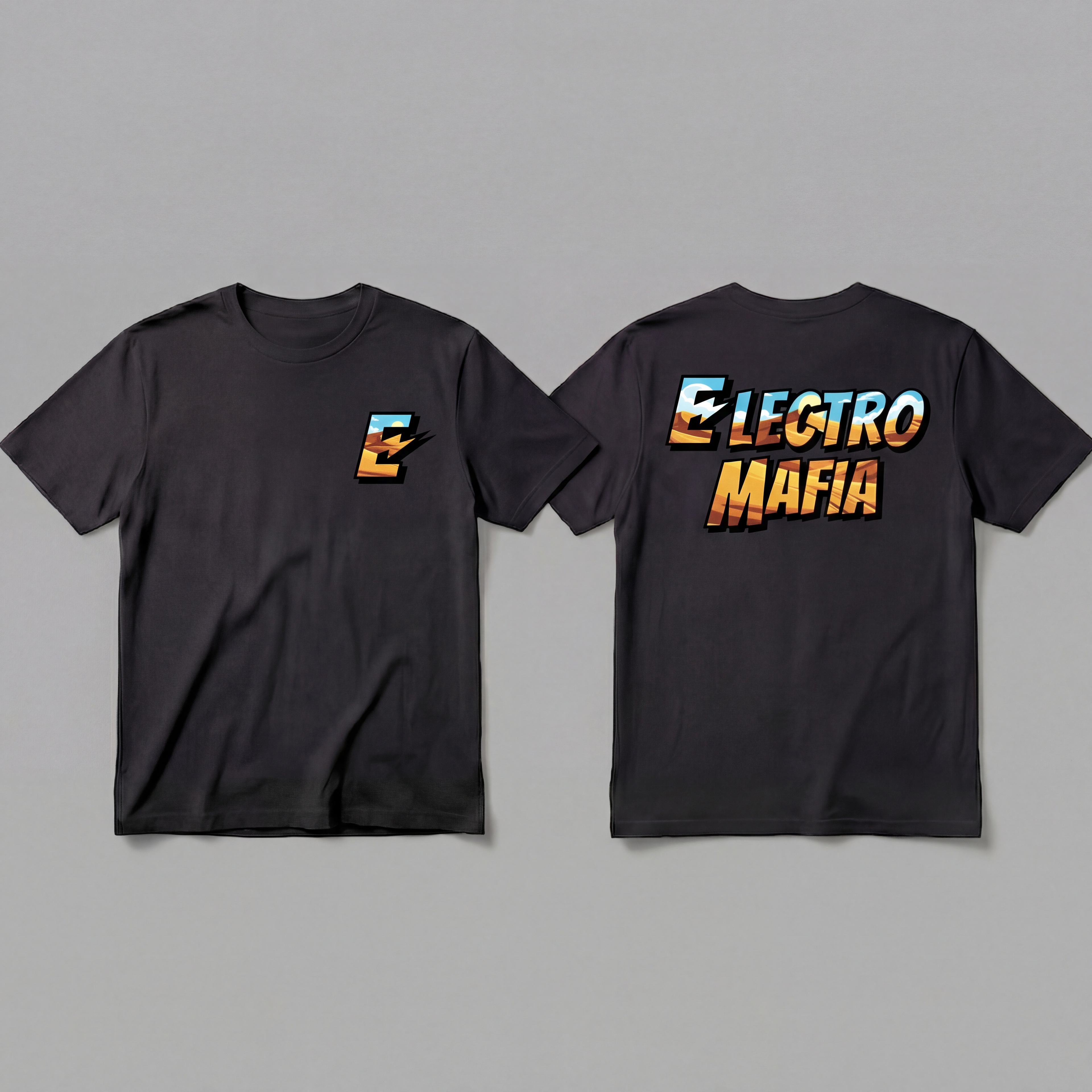 ELECTRO MAFIA LOGO TEE (DUNES LAUNCH)