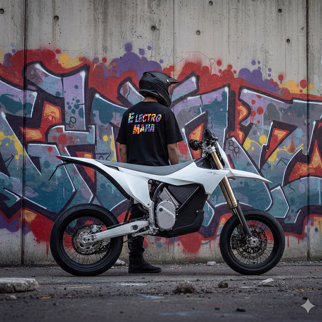 ELECTRO MAFIA LOGO TEE (ABSTRACT STYLE)